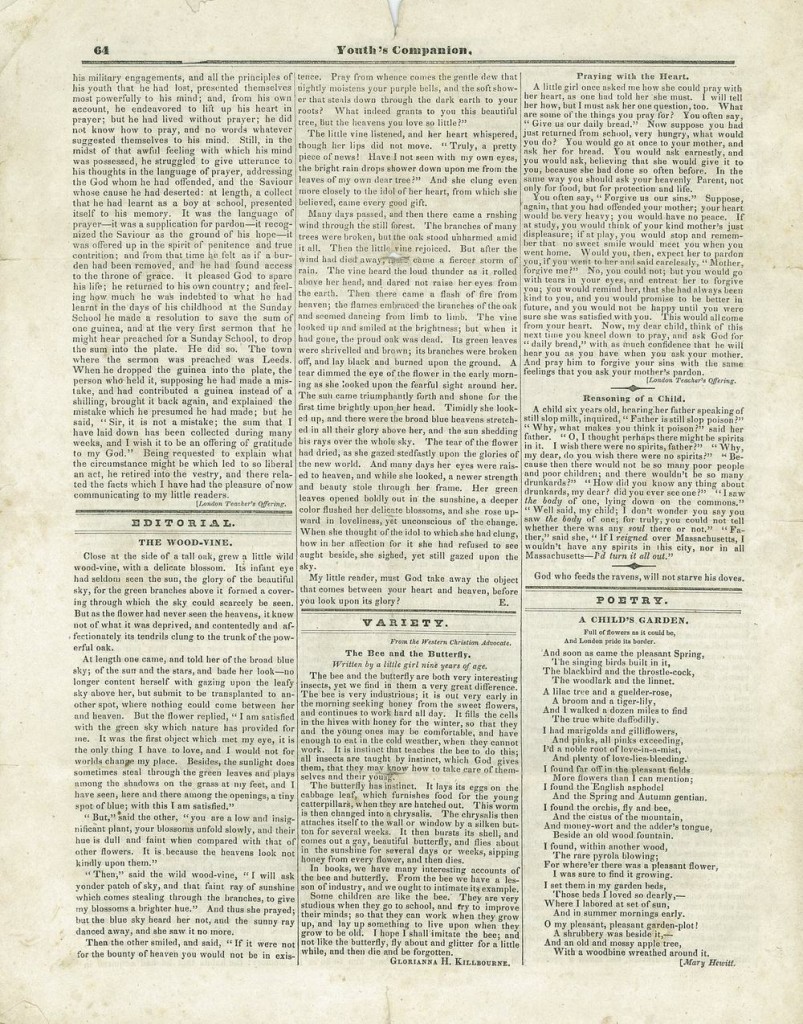 The Youth's Companion - August 31st, 1838 - Vol. 12 - No. 16